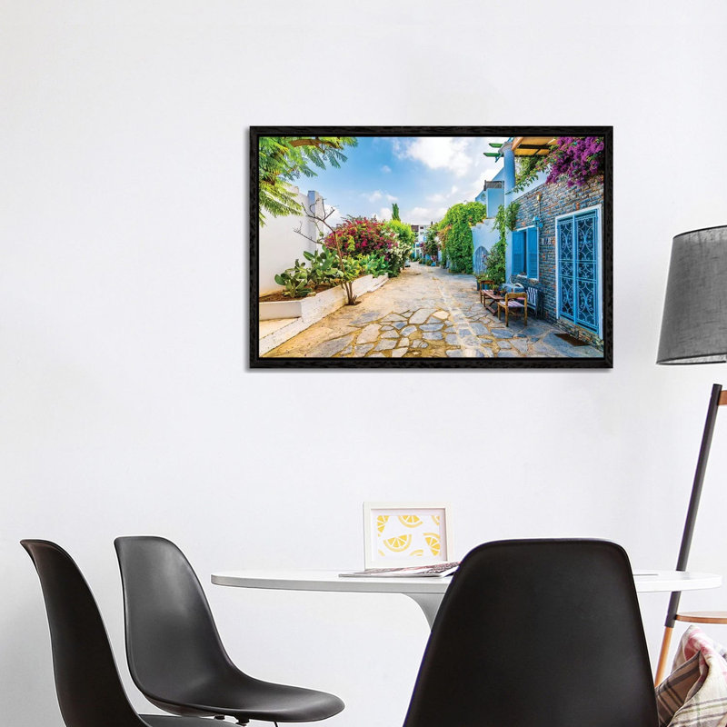 Bodrum,Turkey X by Nejdet Duzen - Print on Canvas, 101.6 cm H x 66.04 cm W, Black Framed