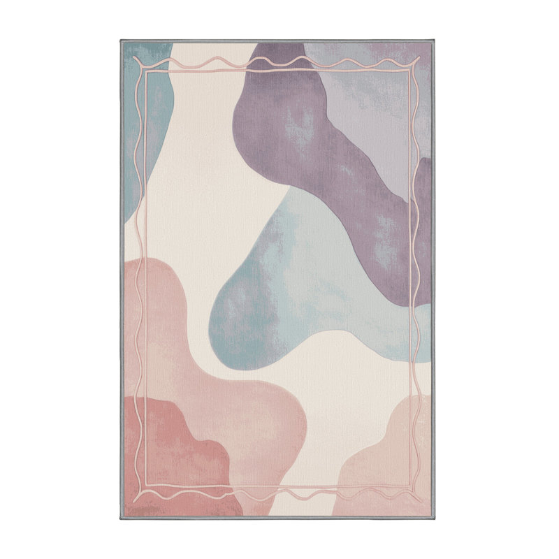 Dewdrop Pools Rug, Rectangle 2' x 3'