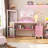 Reversible L Shaped Desk with Power Outlets and Fabric Drawers-1755578962