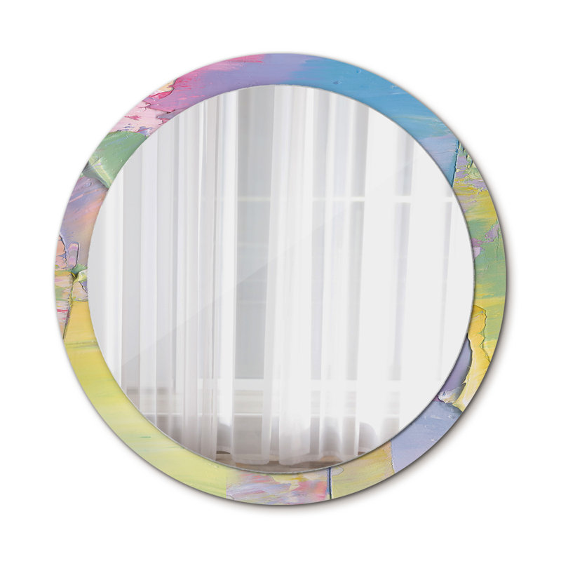 Huldar Glass Flat Wall Mirror