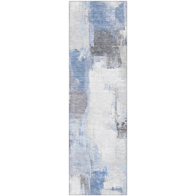 Premium Machine Washable Pinkston Abstract Rug