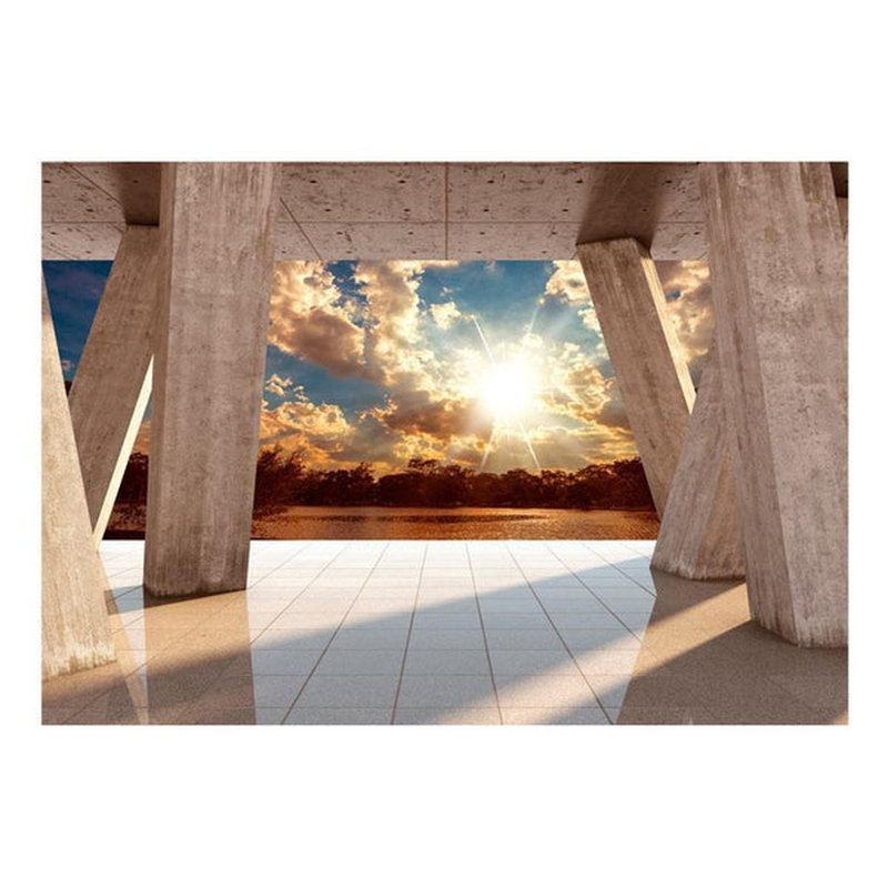 Murale promenade Anupras Sunny, 82" W x  118" L
