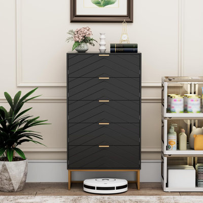 3-Drawer Cabinet, Kitchen & Dining Storage Sideboard