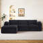 Canapé modulaire modulaire sans os, canapé modulaire / d'angle sans assemblage, chenille-121850984-122012838