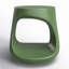 Cyclade 18'' Stone Outdoor Side Table