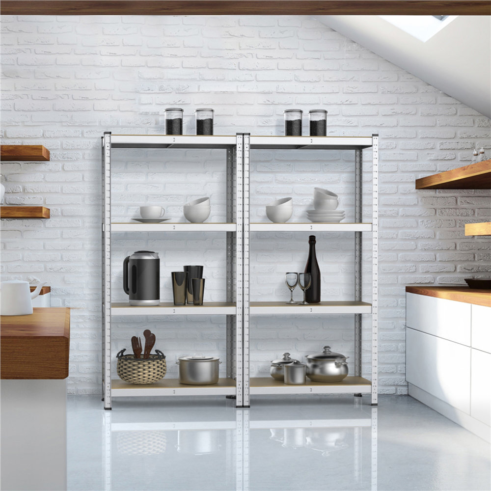 160cm 4 Shelf Shelving Unit