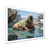 White Single Picture Framed
