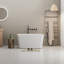 Baignoire de trempage autoportante en acrylique 49 po-120936626