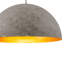 Luminaire suspendu en dôme à 1 lumière Kyrek -2141538672-2142346637