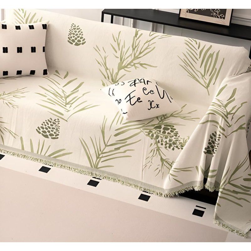 Dustproof Sofa Cover, Cat Scratch And Non-Slip Sofa Throw, 0.8" H x 78.74" W x 70.86" D