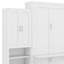 Grand lit escamotable Wilard avec 2 tablettes de rangement latérales Wilard