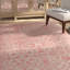 Tapis rose / ivoire en laine touffeté à la main Cece-1873641515