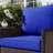 Navy Blue Patio Furniture Cushion And Back Pillow , 4, Comfort Outdoor Chair 4 Blue, Relax In Seating
