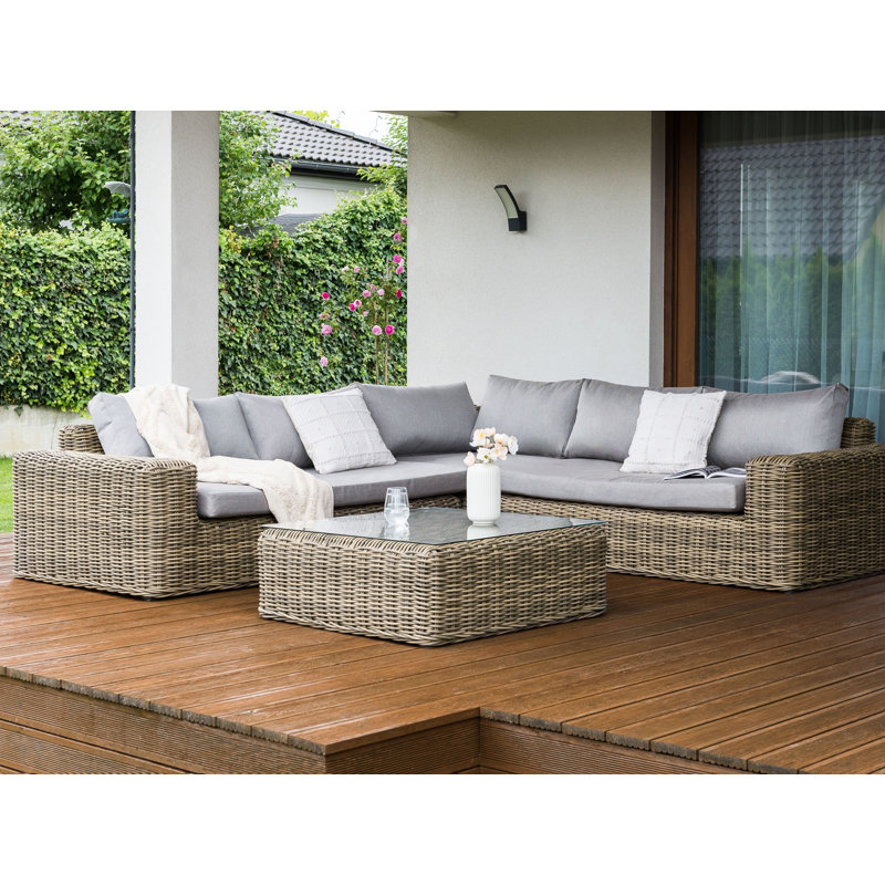Outdoor Cushion Cover Set PALERMO Grey