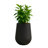 Weybright Round Fiberstone Planter – Handmade MGO Clay Plant Pot with Drainage Holes for Indoor & Outdoor Use-1277366635-1277366612