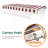Manual Retraction Slope Patio Awning-112618903-112618910