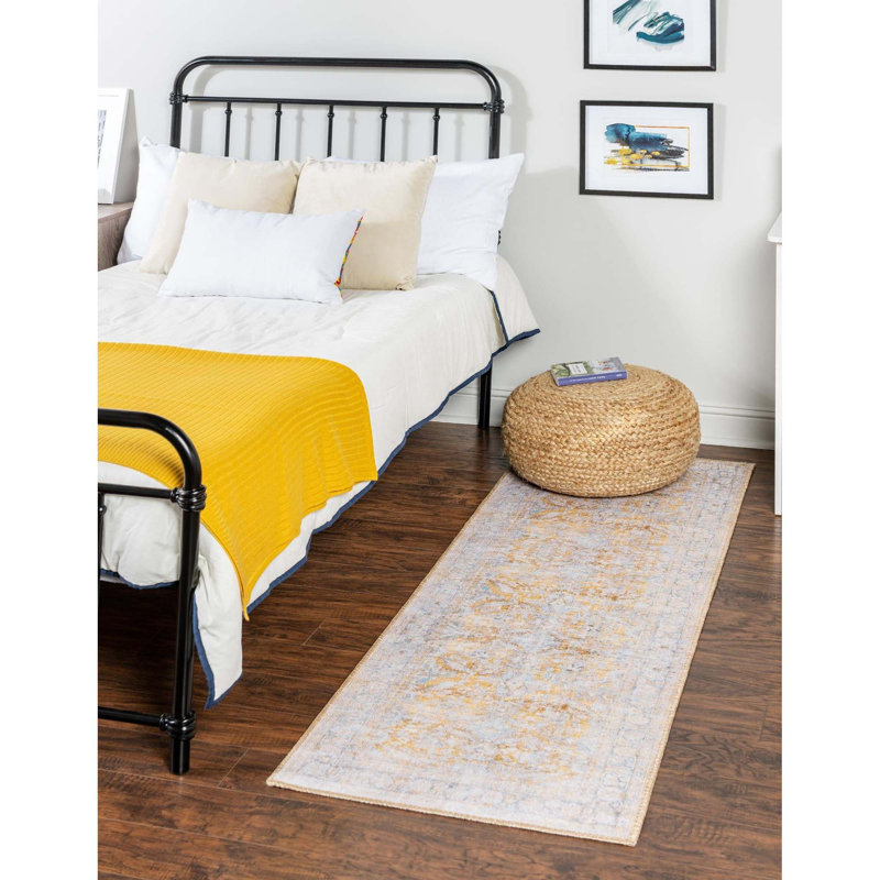 Saphira Chenille Oriental Indoor Rug, Runner 2'6" x 12'