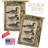 Double Sided 40'' H x 28'' W Polyester Flag Set