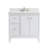 Brasby 37 " W Freestanding Standard Free Standing 1 Single Vanity Bathroom Vanity With Engineered Stone Top-1357181075-1357181074
