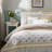 9 Piece Cotton Comforter - Yellow King Size Dawn