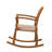 Brizio Acacia Rocking Chair with Cushion
