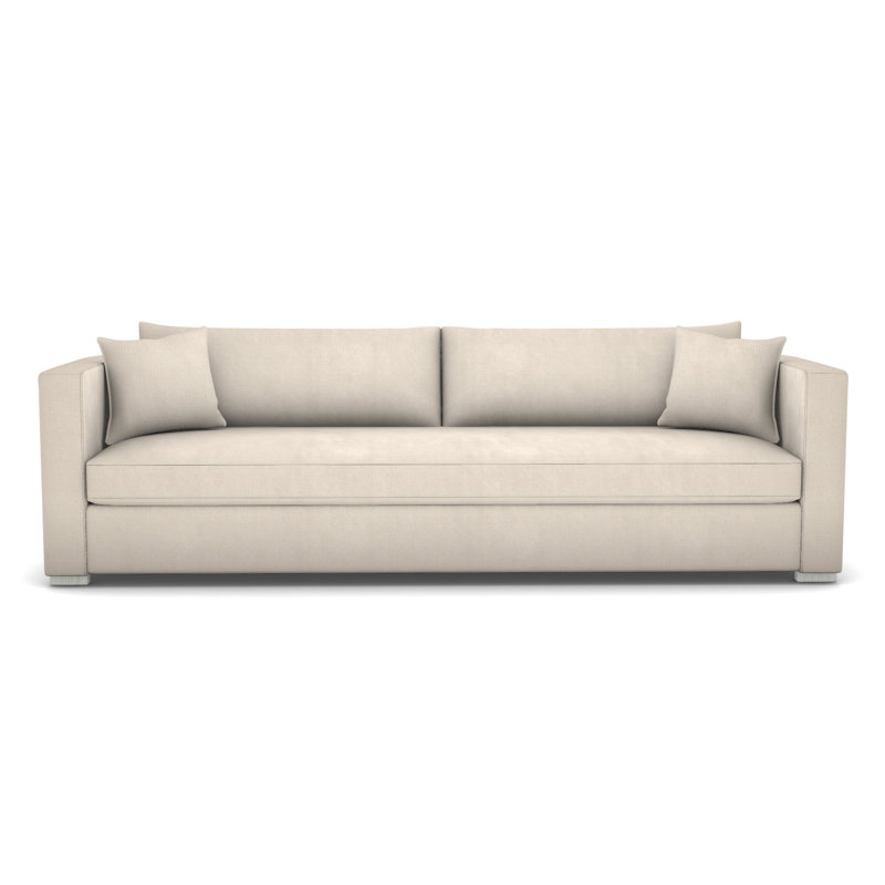 Brandt Bench Seat Extended Sofa, Nomad Sand, Casa Blanca