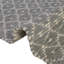 Tapis à motif de treillis gris et gris-631516591