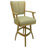Callisnagh No Extra Tall Swivel Wood Stool - Red- Honey-342913635-342913630