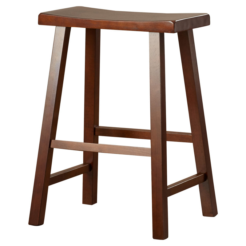 Tabouret de comptoir Creations, Noyer, Tabouret de comptoir (siège d'une hauteur de 24 p