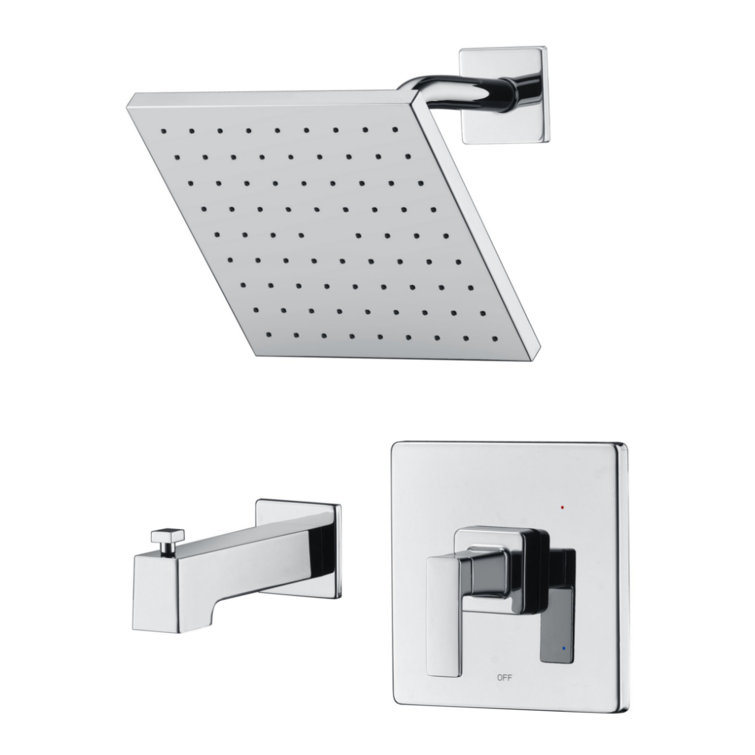 Rift Single-Handle Tub and Shower Faucet