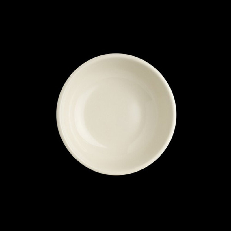 AMERICAN ROSE B Nappy Bowl rose américain, Blanc / Bleu