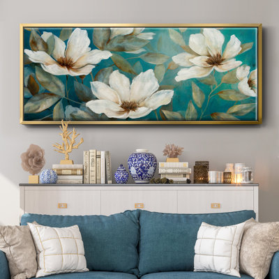 Shade of Blue- Framed Canvas