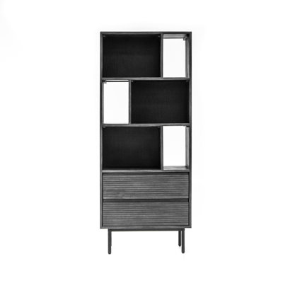 Barcus 170 cm H x 70 cm W Solid Wood Standard Bookcase