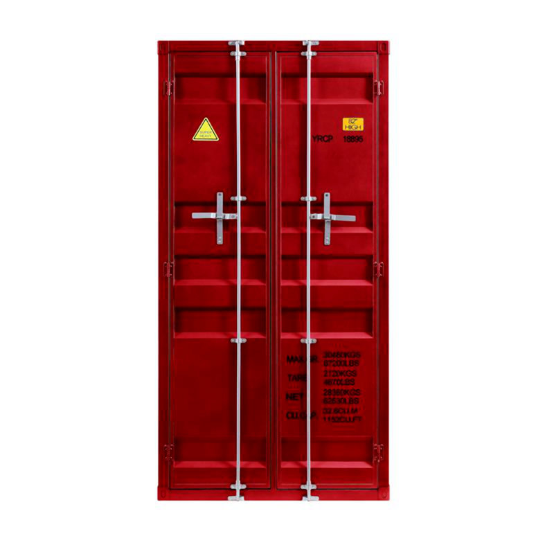 Armoire Parke, Rouge