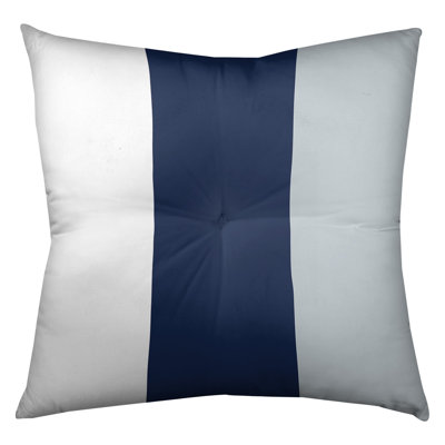 Striped Reversible Throw Pillow