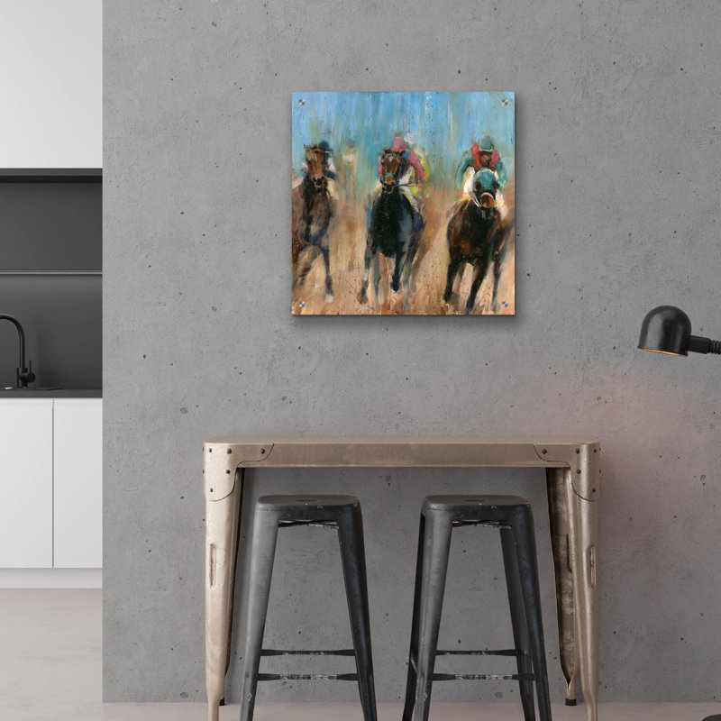 «Run» par Valtcho Tonov, H 24 po x l 24 po x P 0,2 po