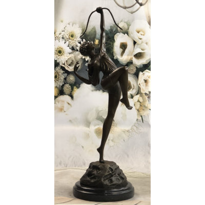 Hand Made Bronze Figure Diana Goddess Of The Hunt From Langer Sculpture Arrow