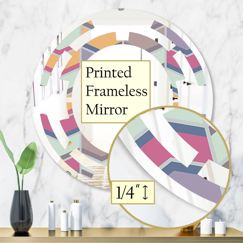 Miroir mural Space X, H 31,5 po x l po