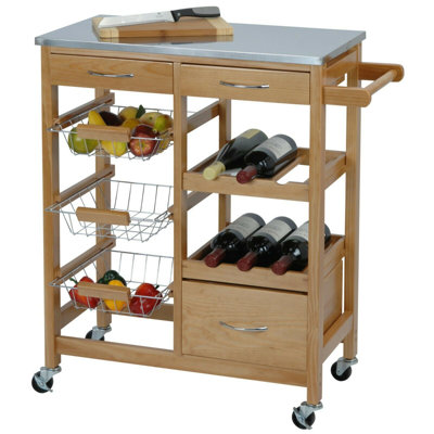 Emeryk Kitchen Cart