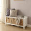 Banc avec 3 tiroirs