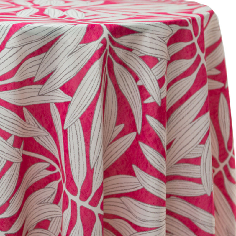 Floral Polyester Tablecloth, 120" x 120"
