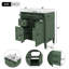 Meuble-lavabo de 30 po avec lavabo supérieur, armoire de rangement moderne avec 2 tiroirs et un tiroir basculant