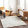 Khlani Kaja Southwestern Cream Shag Area Rug
