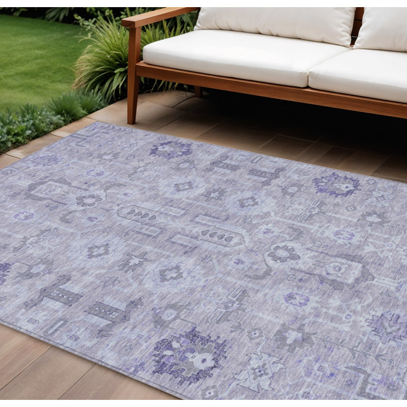 Tapis oriental lavable intérieur gris 10 pi x 14 pi