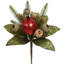 Festive Pomegranate Pick - 12 Inches Set Of 6