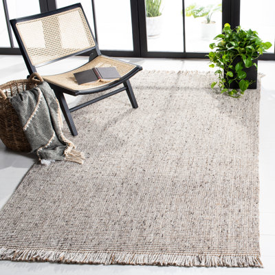 Gatson Handwoven Area Rug in Grey/Brown