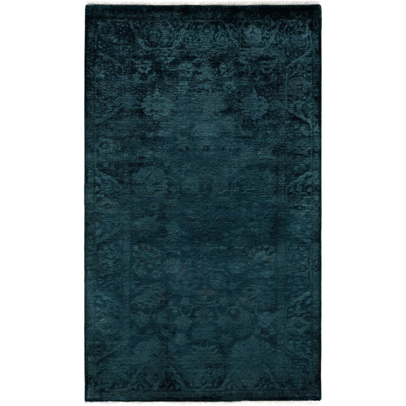 Huckstep One-of-a-Kind 3' 3" X 5' 2" Wool Area Rug Green