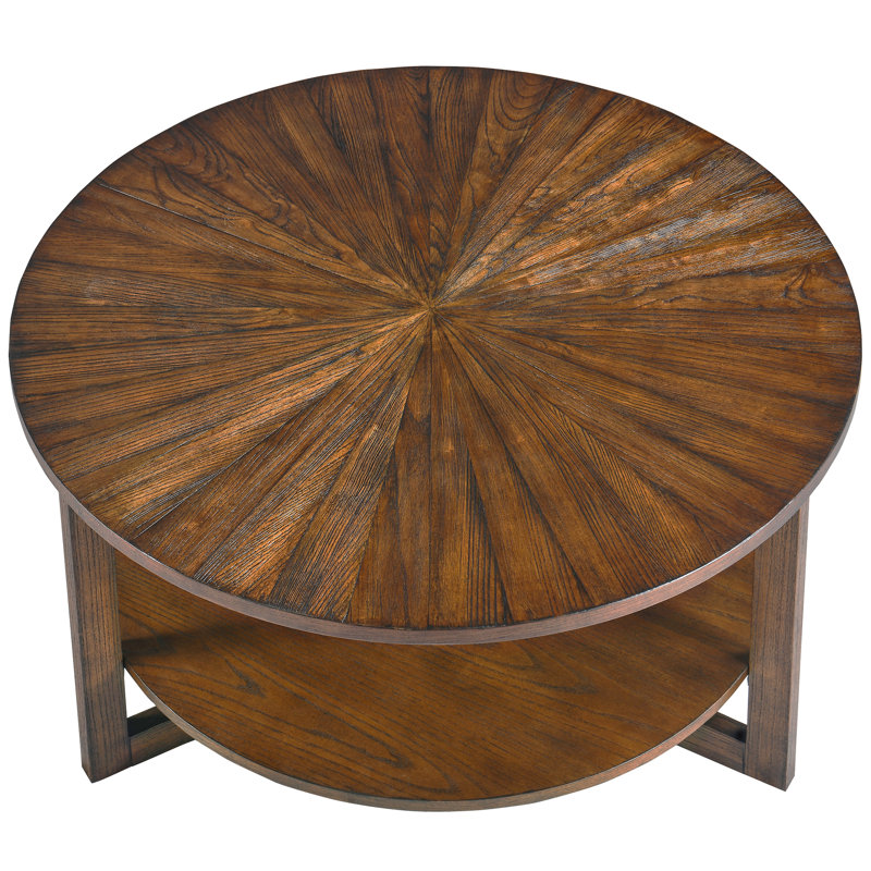 Khodie Single Coffee Table, Brown