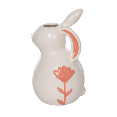  Vase en céramique en forme de lapin de Pâques