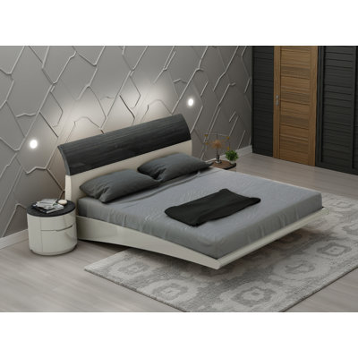 Luxury Caver Grey Bed